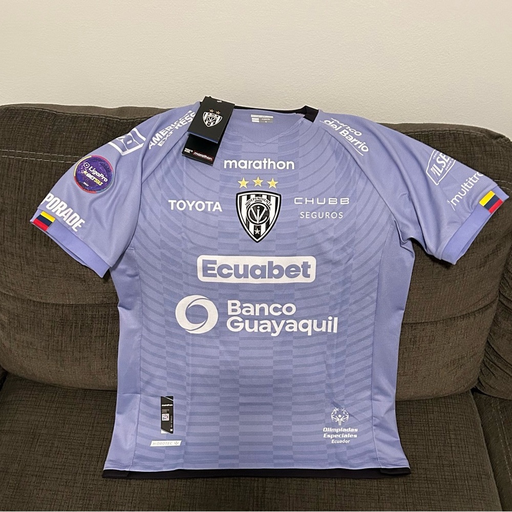 Marathon Authentic Purple Independiente del Valle Kendry Paez Jersey Men’s Sz: S